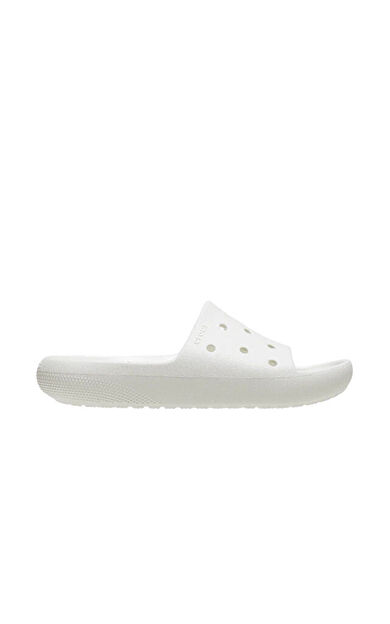 Crocs Classic Slide V2 Unisex Terlik 209401-100 Beyaz