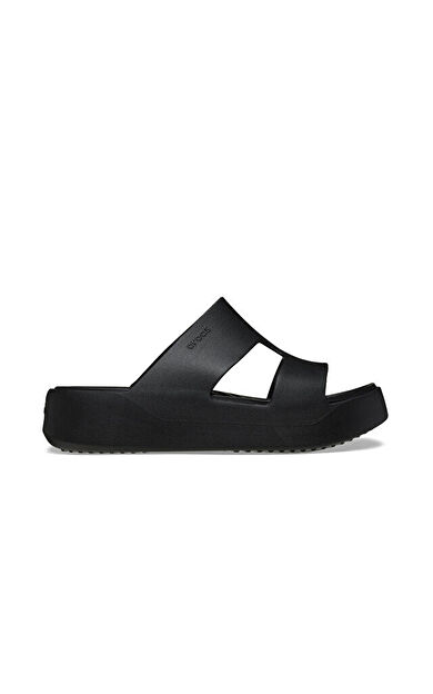 Crocs Getaway Platform H-Strap Kadın Günlük Terlik 209409-001 Siyah