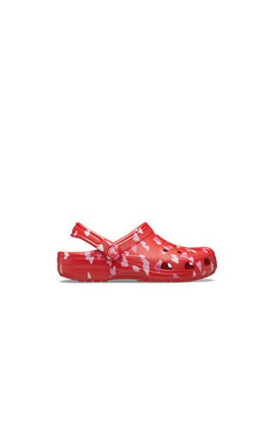 Crocs  Classic Vday Clog T Çocuk Terliği 209755-6ZR Kırmızı