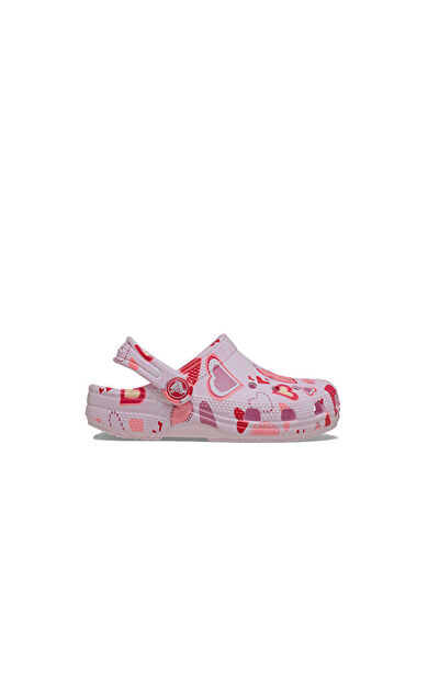 Crocs Classic Vday Clog T Çocuk Terliği 209755-7CIPembe