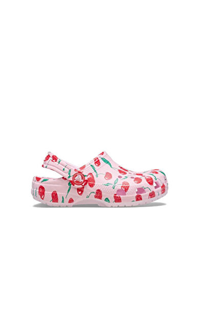Crocs Classic Fresh Fruits Clog K Çocuk Terlik 211020-6ZW Pembe