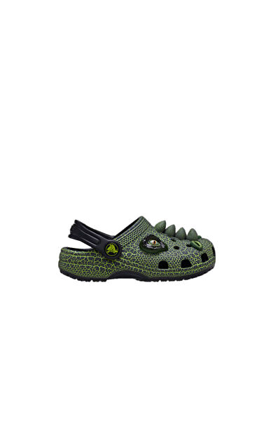 Crocs Classic iam Scary Dino Clog T Çocuk Terliği 211372-001Siyah