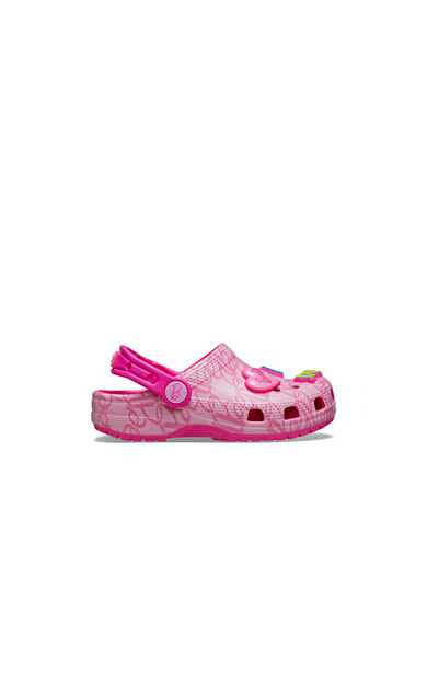 Crocs Mattel Pink Barbie Cls Clg T Çocuk Terliği 211407-90HÇok Renkli