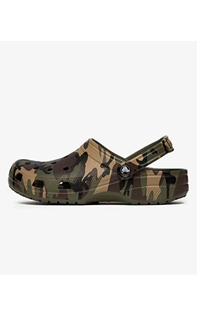 Crocs 211936-3TC Classic Camouflage Clog Unisex Sandalet