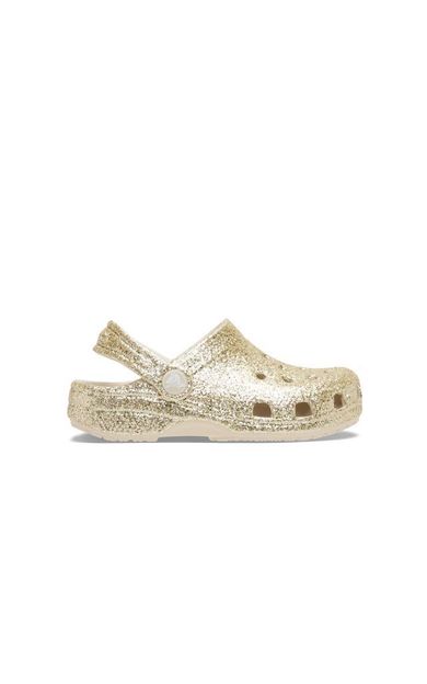 Crocs Classic Chunky Glitter Clog K Çocuk Terliği 211939-0LHBej