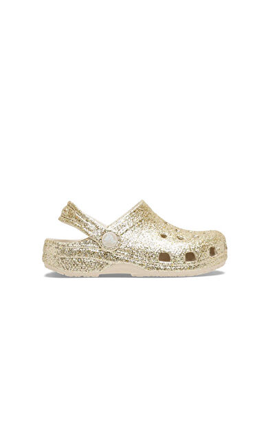 Crocs Classic Chunky Glitter Clog K Çocuk Terliği 211939-0LHBej