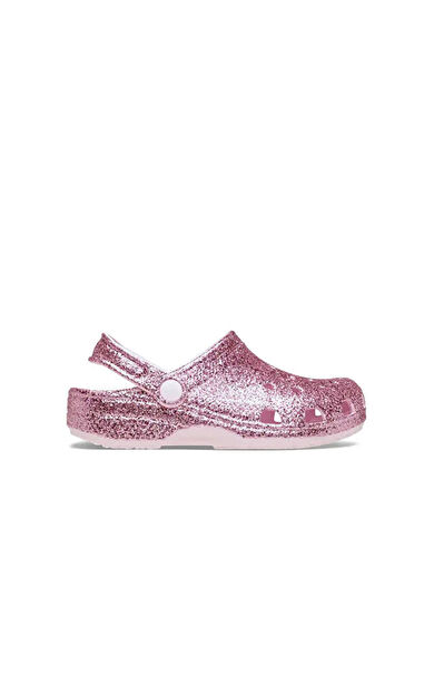Crocs Classic Chunky Glitter Clog K Çocuk Terliği 211939-6ZWPembe
