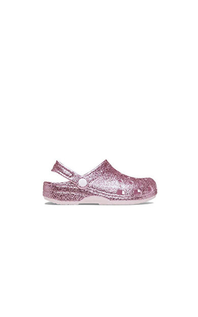 Crocs Classic Chunky Glitter Clog T Çocuk Terliği 211940-6ZWPembe