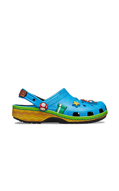 Crocs Super Mario Core Cls Clg Unisex Terlik 212138-90HÇok Renkli