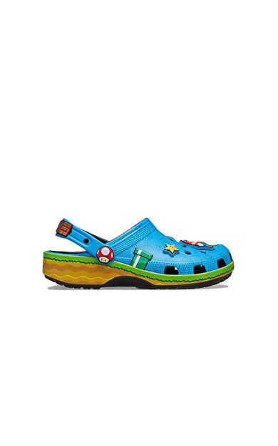 Crocs Super Mario Core Cls Clg K Çocuk Terliği 212139-90HÇok Renkli