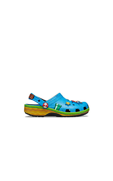 Crocs Super Mario Core Cls Clg T Çocuk Terliği 212140-90HÇok Renkli