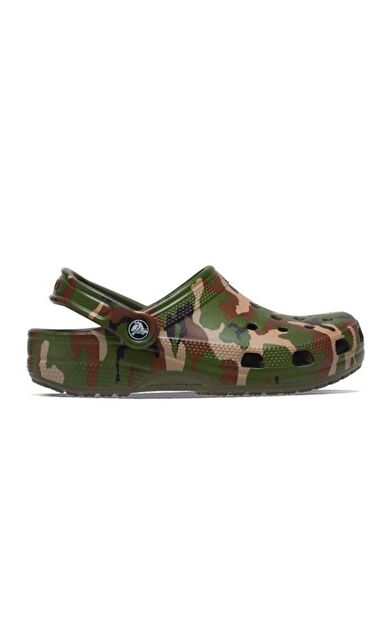 Crocs Unisex Sandalet Classic Printed Camo Clog 206454-3TC