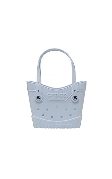 Crocs Small Eva Tote Omuz Çantası-En: 27 cm, Boy: 21 cm, Derinlik: 11 cm CZFB0001-BLUE-HAZE Mavi
