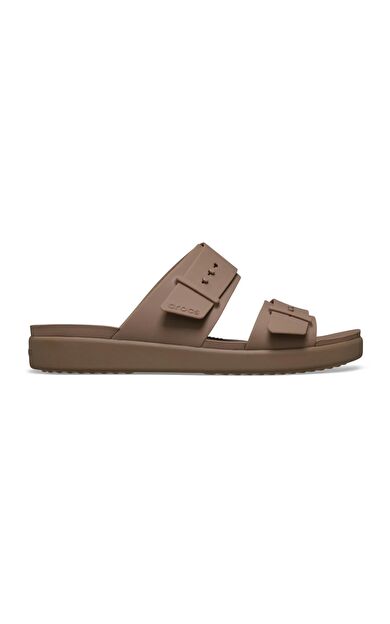 Crocs Brooklyn Buckle Low Low Kadın Terlik Kahve