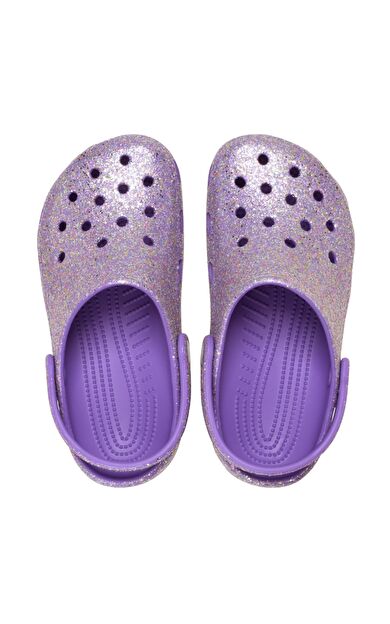 Crocs Classic Fantasy Glitter Clog K Çocuk Terlik Mor