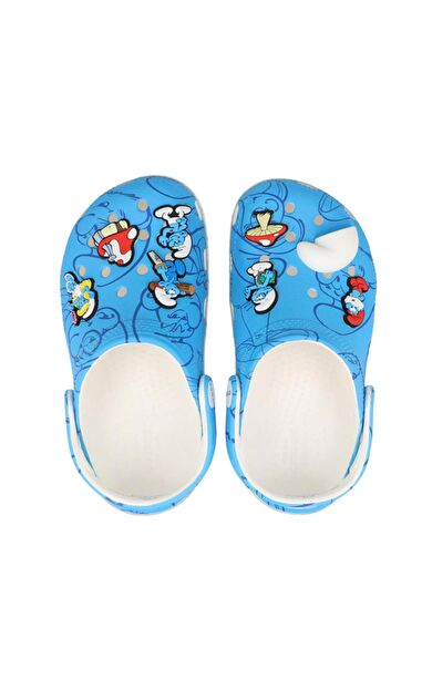 Crocs Smurfs Classic Clog K Çocuk Terlik Mavi