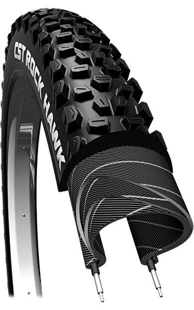 CST Rock Hawk 29x2.40 Dış Lastik C1844 Siyah CSTTB96796100