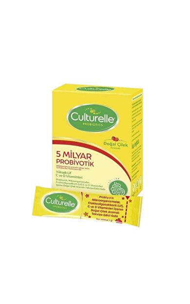 Culturelle Kids Doğal Çilek Aromalı Probiyotik 30 Saşe