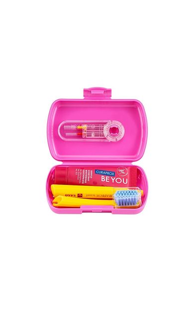 Curaprox Be You Travel Set Pembe