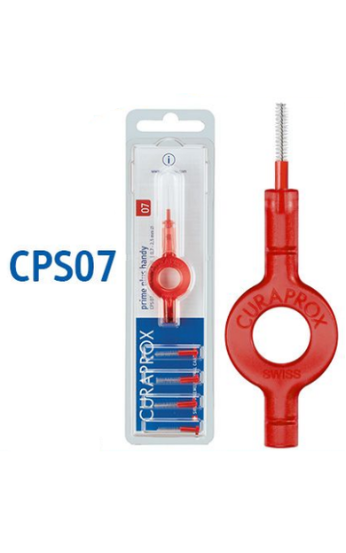 Curaprox CPS 07 Prime Plus Arayüz Fırçası Kırmızı