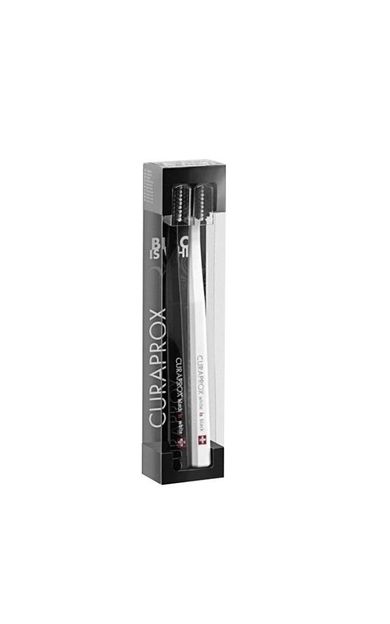 Curaprox 5460 Black Is White 2'li Diş Fırçası