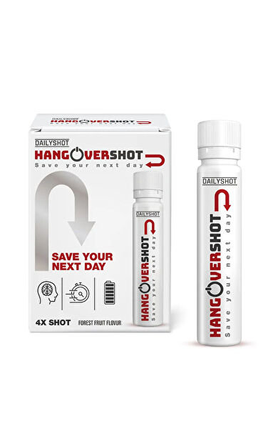 DailyShot HangoverShot Well Works Hanver 25x 4ml Shot