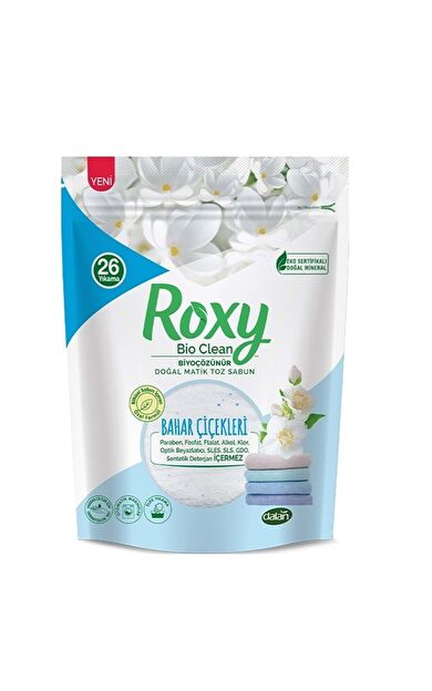 Dalan Roxy Bio Clean Matik Sabun Tozu 800Gr Bahar Çiçekleri (26 Yıkama)