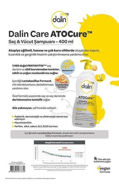 Dalin Atocure Şampuan 400 ml