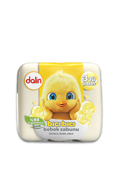 Dalin Klasik Bebek Sabunu 3x75 gr