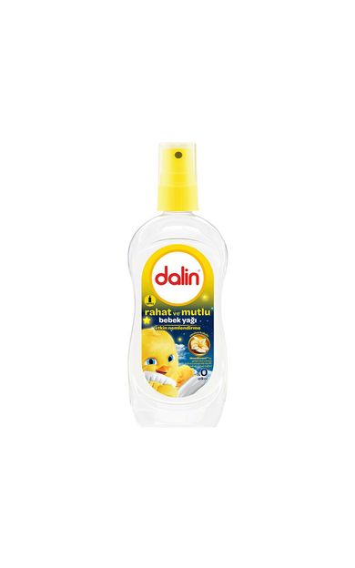Dalin Rahat ve Mutlu Bebek Yağı 200 Ml