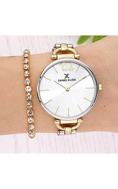 DANIEL KLEIN DK012860D-05 Bileklik Hediyeli Kadın Kol Saati