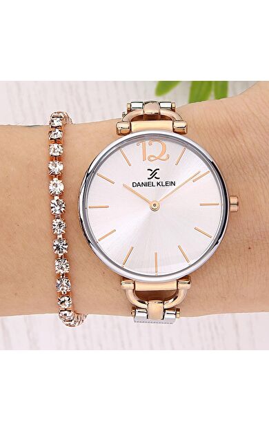 DANIEL KLEIN DK012860D-06 Bileklik Hediyeli Kadın Kol Saati
