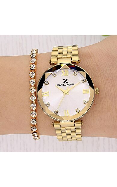 DANIEL KLEIN DKE.1.10811-2 Bileklik Hediyeli Kadın Kol Saati