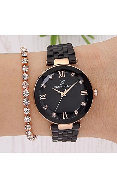 DANIEL KLEIN DKE.1.10811-5 Bileklik Hediyeli Kadın Kol Saati