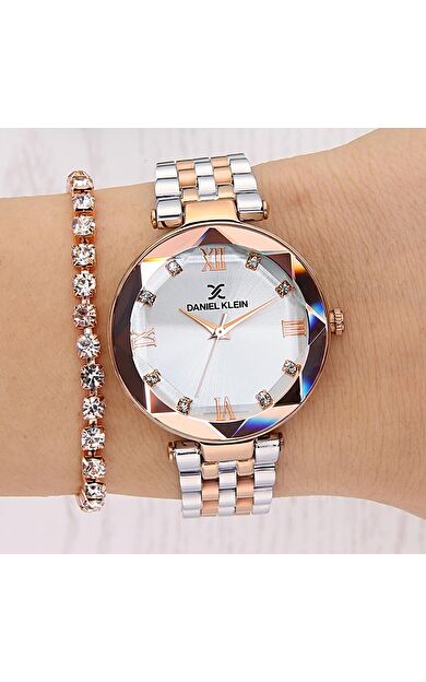 DANIEL KLEIN DKE.1.10811-6 Bileklik Hediyeli Kadın Kol Saati