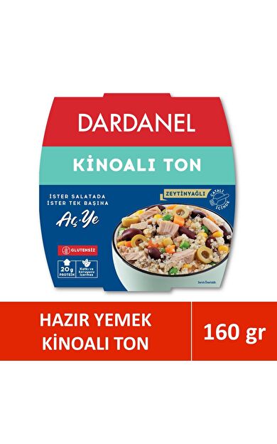 Dardanel Aç Ye Kinoalı Ton Balığı 160 gr