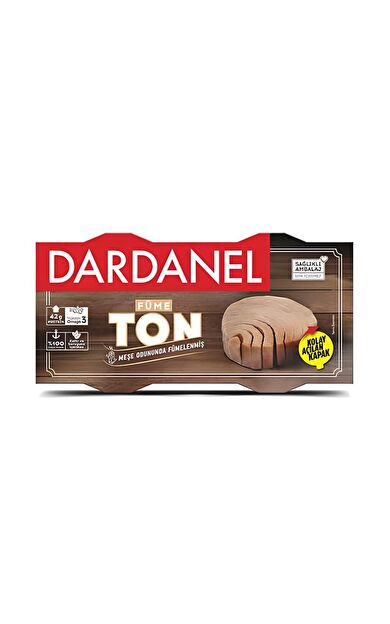 Dardanel Dardanel Ayçiçek Yağlı Füme Ton Balığı 2x140 gr