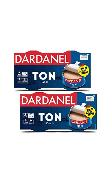 Dardanel Ayçiçek Yağlı Ton Balığı 2x140 gr x 2 Adet