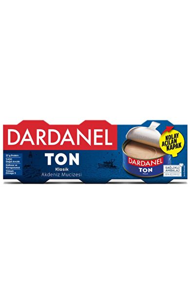 Dardanel Dardanel Ayçiçek Yağlı Ton Balığı 3x75 gr