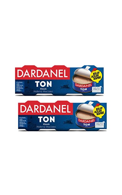 Dardanel Dardanel Ayçiçek Yağlı Ton Balığı 3x75 gr x 2 Adet