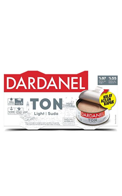 Dardanel Ligtht Ton Balığı 2x140 gr