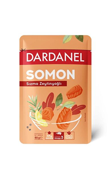 Dardanel Zeytinyağlı Somon Poşet 80 gr
