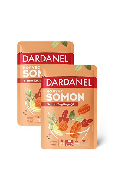 Dardanel Dardanel Zeytinyağlı Somon Poşet 80 gr 2 Adet