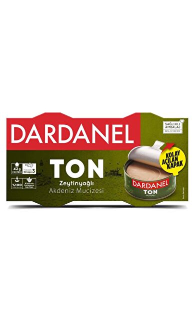 Dardanel Zeytinyağlı Ton Balığı 2x140 gr