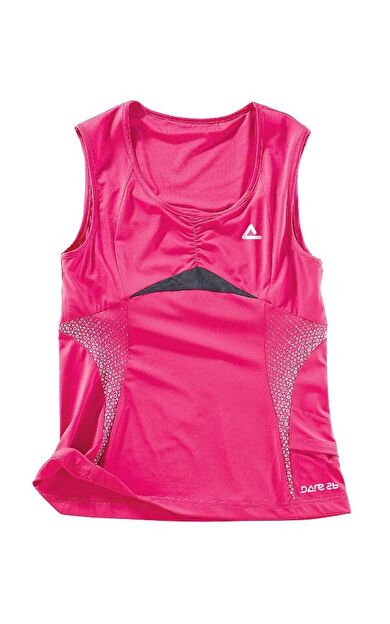 Dare 2b Pixal Vest Kadın T-Shirt-PEMBE