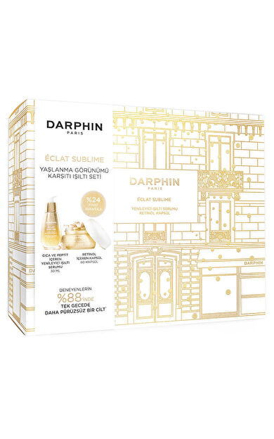 Darphin Eclat Sublime Retinol İçeren Yaşlanma Karşıtı Işıltı Seti
