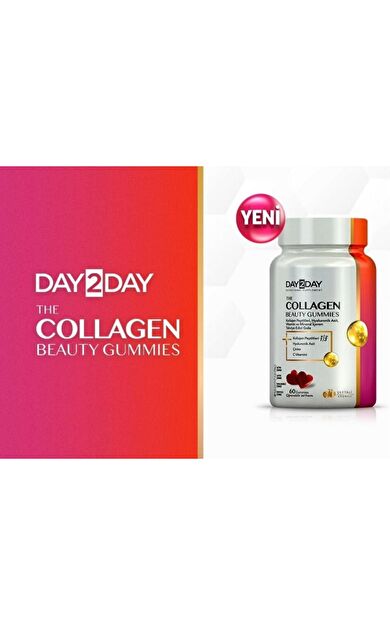 Day2Day The Collagen Beauty Gummies 60 Çiğnenebilir Jel Form