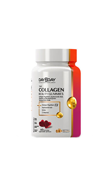 Day2Day The Collagen Beauty Gummies 60 Gummies Çiğnenebilir Tablet