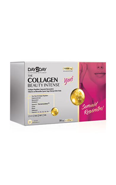 Day2Day The Collagen Beauty Intense 30 Saşe x 12 gr (Çilek Aromalı)