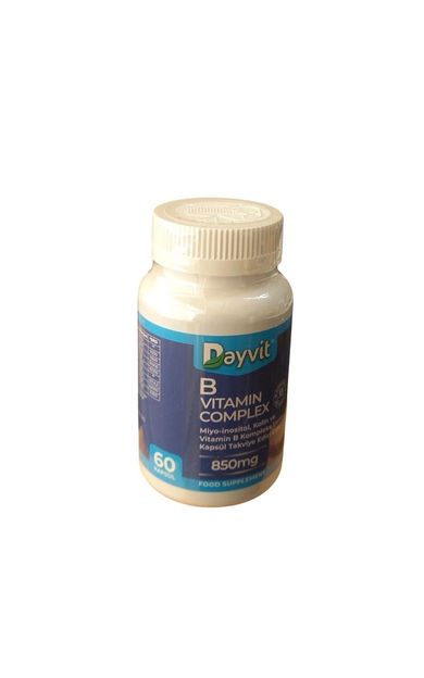 Dayvit Vitamin B Complex 850mg 60 Kapsül